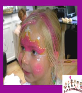 Atelier maquillage enfants, animation clown, mariage